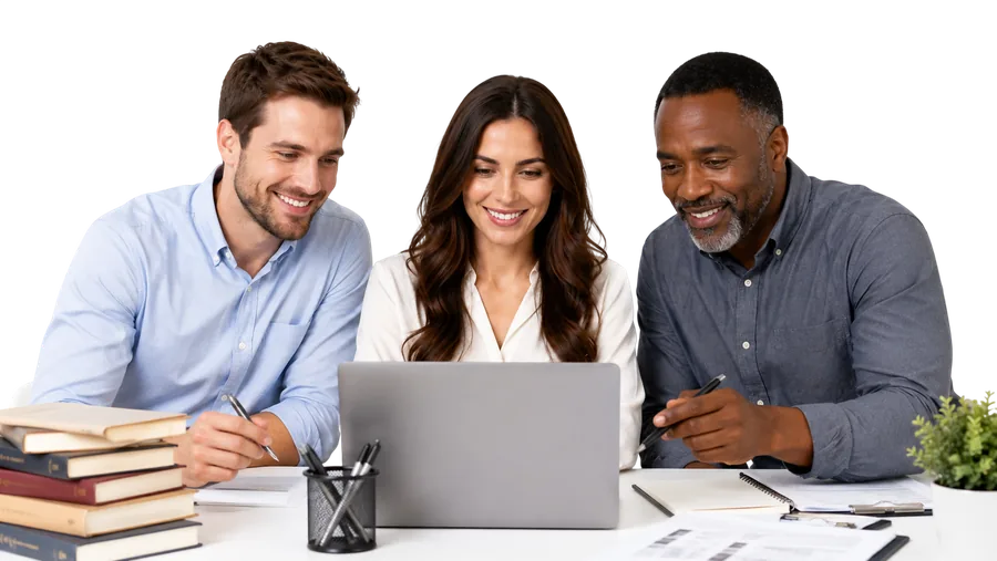 State Publishers editorial and marketing team collaborating